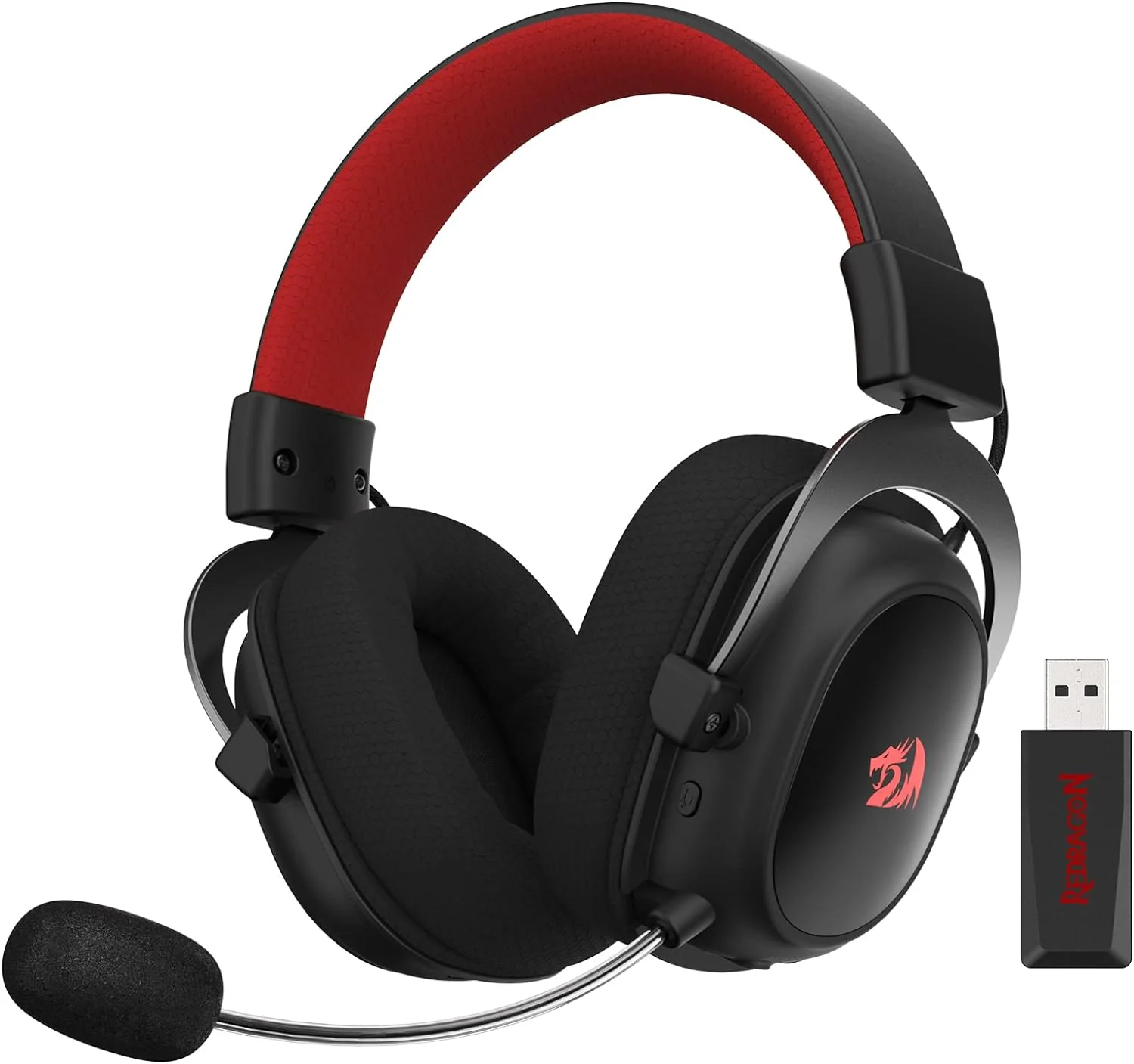 Redragon H510 PRO Zeus-X RGB Wireless Gaming Headset - 7.1 Surround Sound Redragon H510 PRO Zeus-X RGB Wireless Gaming Headset - 7.1 Surround Sound